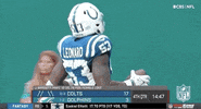 Indianapolis Colts Shrug GIF by NFL