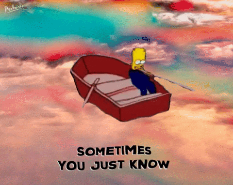 Good Morning Simpsons GIF by PEEKASSO