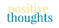 Positive Thoughts Sticker by Power of Positivity