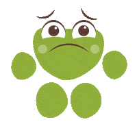 Sad Cat Sticker by Wamine