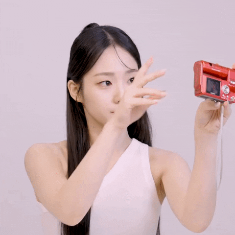 K-Pop Selfie GIF