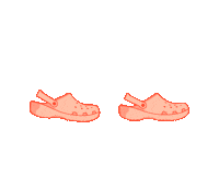 walk nom Sticker by Crocs Shoes