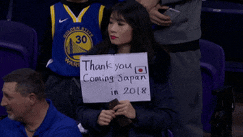 golden state japan GIF by NBA
