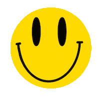 Viciousdreamer yellow smiley doodles smiley face Sticker