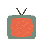 saradadaa fun tv netflix retro Sticker