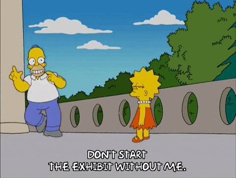 Lisa Simpson Running GIF by The Simpsons