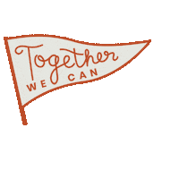 ICANLA flag together banner ican Sticker