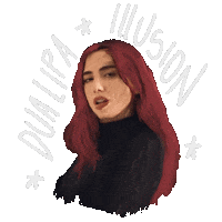 Dua Lipa Illusion Sticker by Espelho