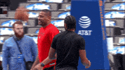 kawhi leonard smile GIF by NBA