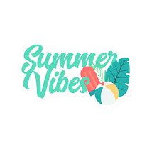 Summer Vibes Sticker by sophiinc