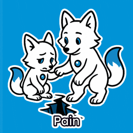 Sad Wolf GIF