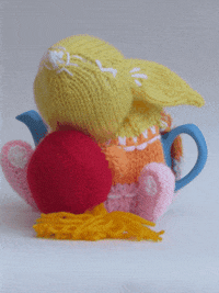 New Year Bunny GIF by TeaCosyFolk