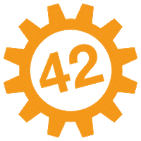 f42 factory42 f42 Sticker