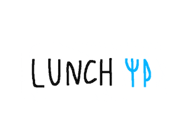 lunch eat Sticker