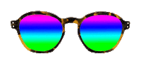 fashion rainbow Sticker by Pollipò Occhiali Eyewear