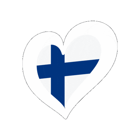 Heart Finland Sticker by Eurovision Song Contest