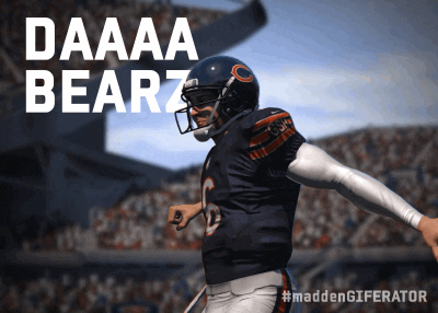 Chicago Bears GIF by Madden Giferator