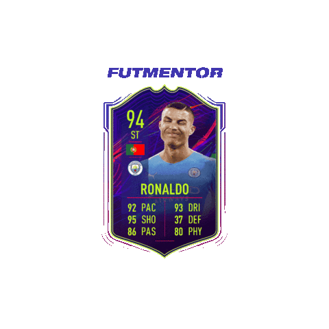 Cristiano Ronaldo Ones To Watch Sticker by FUT Mentor