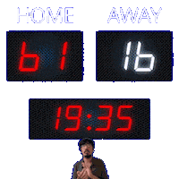 16 Away Sticker