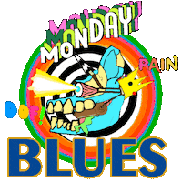Monday Pain Sticker