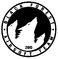 bftairbrush blackforest tactical tactical blackforest Sticker