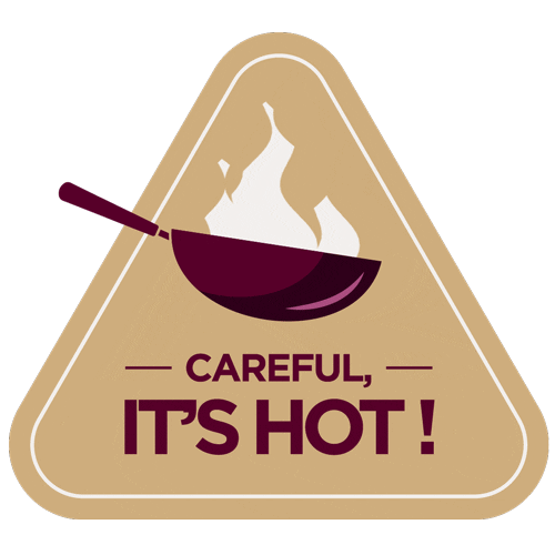 Careful Sticker by Krug