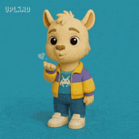 Facial Expression Blow Kiss GIF by Upland