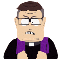 Priest Sticker by South Park