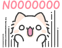 cat no Sticker by ACHTUNG