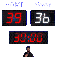 36 Away Sticker