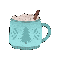 Hot Cocoa Cinnamon Sticker