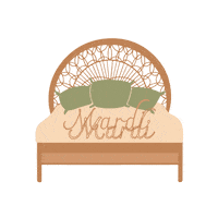 Creastickers lit bed tuesday mardi Sticker