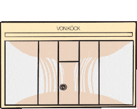 vonkoeck gold vienna wien vk Sticker