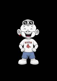 Dead Laughing Red Sox GIF by Zhot