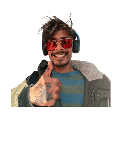 Driving Road Trip Sticker by NikhiL Keolan Gounden