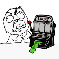 Slot Machine Bet GIF by Rageguy