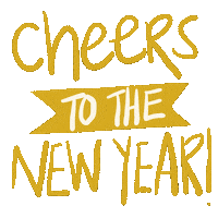 Happy New Year Nye Sticker by Amanda | Happy Magic Co.
