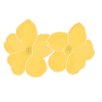 Flowers Hawaii Sticker by Design Jord