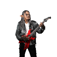 eatrotten guitar metal shredding feedyourfreak Sticker