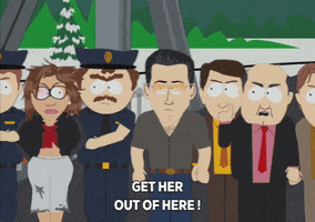 get out of here GIF by South Park 