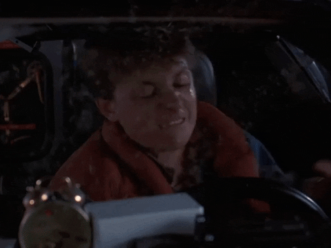 Fix Headbutt GIF by Back to the Future Trilogy