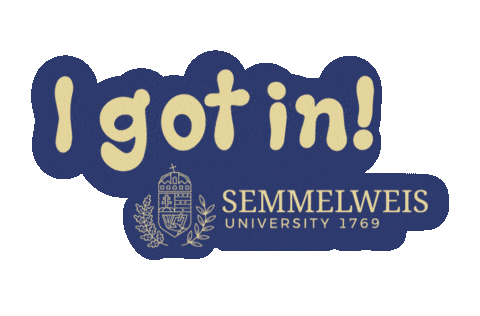 Semmelweisuniversity Sticker by Semmelweis Egyetem