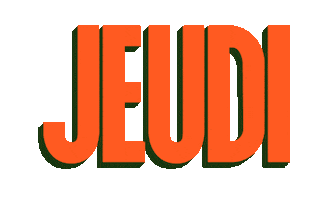Jeudi Sticker by Pete The Monkey