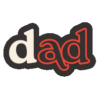 Art Dad Sticker by Denver Ad School
