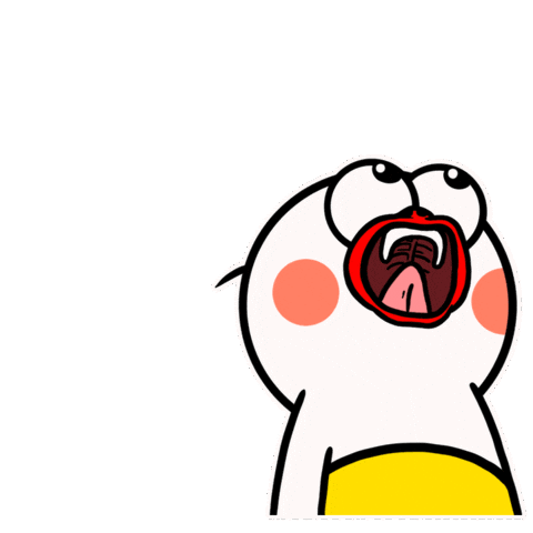 Drama Faint Sticker by kwaesam