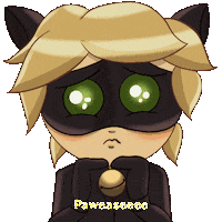 hannahsmithart begging miraculous miraculousladybug pwease Sticker