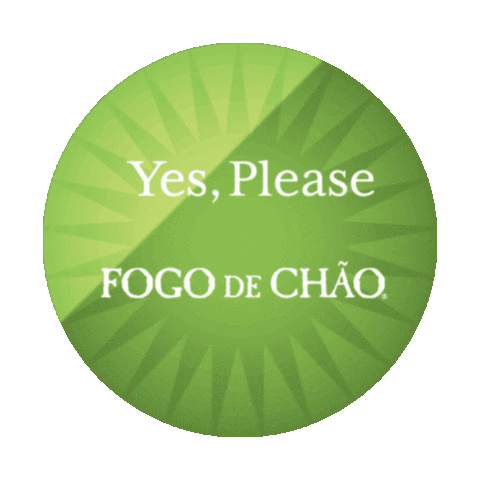 Yes Please No Thanks Sticker by Fogo De Chão