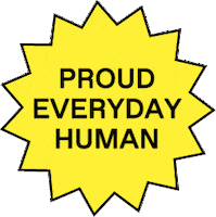 Proud People Sticker by Everyday For Every Body