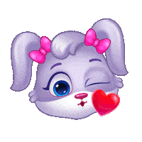 Love You Hearts Sticker by Lucas and Friends by RV AppStudios
