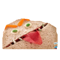 Halloween Sandwich Sticker by imoji